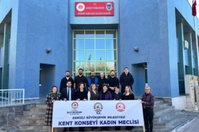 Denizlide Kent Konseyi Kadın Meclisinden anlamlı ziyaret