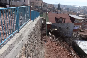 İzmit Yenidoğanda tehlikeli alan güvenli hale getirildi