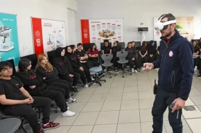 Bursa Osmangazide VR destekli afet tatbikatı