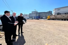 Bursa İnegölde sanayi bölgesindeki otopark alanları artıyor