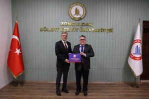 Rektör Özölçer, Zonguldak İl Sağlık Müdürü Günü Kabul Etti