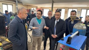 Kdz.Ereğli TSOdan halk eğitime kaynak makinası desteği