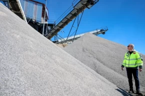 Sivasta Tecer Taş Kırma Tesisi yeni sezona başladı