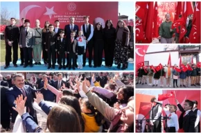 Bakan Tekin 12 Mart programına katıldı