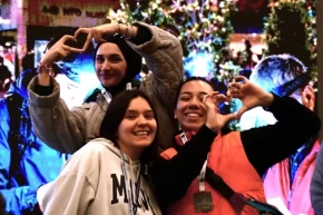 Balıkesirde Avlu Gece Oryantiringi renkli görüntülere sahne oldu