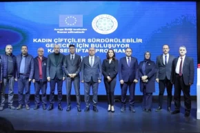 Kayserili kadın çiftçiler sürdürülebilir gelecek için buluştu