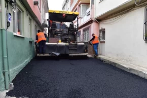 Bursa Osmangazide sokaklara yerel yönetim konforu