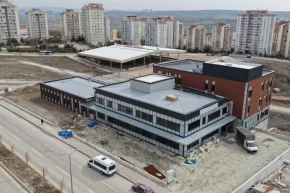 Ankara Etimesgutta Sosyal Yaşam Merkezi yükseliyor