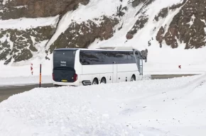Erzurum ve İsveçte elektrikli otobüs kar ve buza meydan okudu