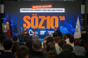 Başkan Akın gençlerle Balıkesirin yarını için buluştu