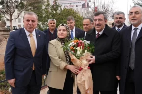 Cumhurbaşkanı Yardımcısı Cevdet Yılmaz, Mardin Midyatta yatırımları tanıttı