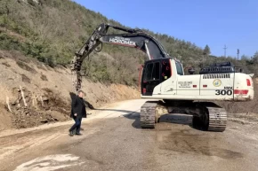 Yığılca–Yedigöller yolunda genişletme çalışmaları sürüyor