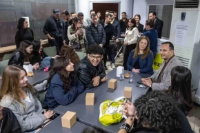 Bornovada Gülşah Durbay Gençlik Merkezinde sıcak buluşma