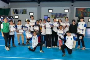 Bursada Kış Okullarında sertifika heyecanı