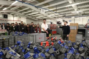 Bursa Osmangazide genç girişimciler üretim dünyasını tanıdı