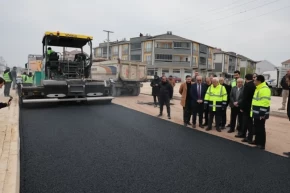 Bursa Büyükşehirden İnegölün altyapısına revize