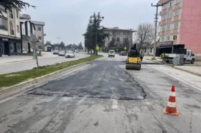 Bursa İnegölde Başkan Tabandan yol çalışmalarına tepki