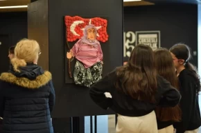 İstanbul Beylikdüzünde atıklar sanata dönüştü