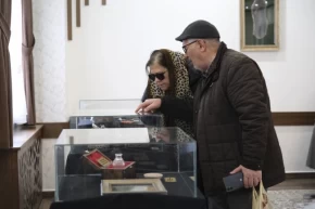 Çorumda Kutsal Emanetler Sergisi Bedestende açıldı