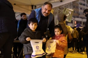 Kocaeli Büyükşehirden kandil simidi ikramı