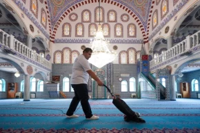 Maltepede ibadethaneler Ramazan Bayramına hazır