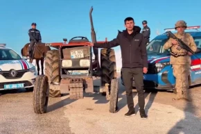 Muğladan 21 yıl önce çalınan traktör Vanda bulundu... 21 yıllık hasret sona erdi