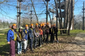 Sakaryalı gençler Macera Parkta kamp deneyimi yaşadı