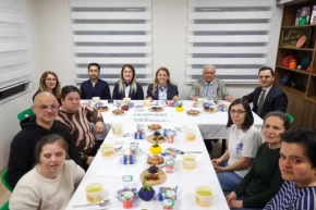 İstanbulda Engelsiz Yaşamevinde iftar buluşması