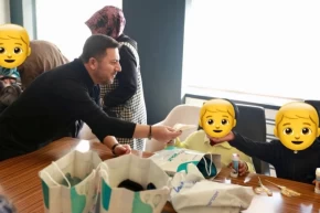 Nevşehirli çocuklara Başkan Amca dan bayramlık