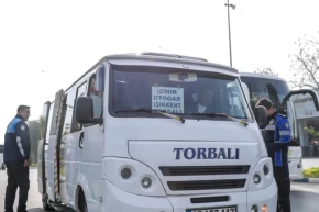 İzmirde toplu taşımaya sıkı denetim