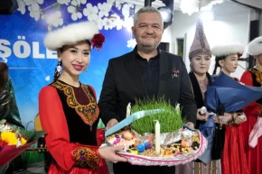 Ankara Keçiörende bahar uluslararası karşılandı