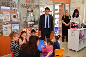 Bursa Osmangazide bayram neşesi minik kalplerde