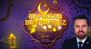 Mesut Şalvarcıoğlu bayram tebriği