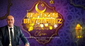 Oğuz Ünlüer bayram tebriği