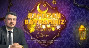 M.Mücahit Andiç bayram tebriği