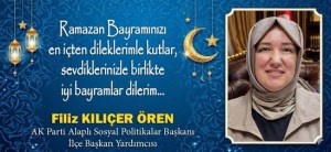 Filiz Kılıçer Ören bayram tebriği