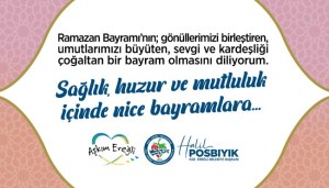 Halil Posbıyık bayram tebriği