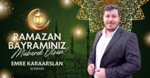 Emre Karaarslan bayram tebriği