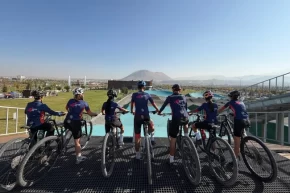 Kayseride BMX parkuruna gençlerden büyük ilgi