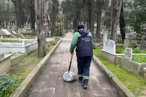 İstanbul Bakırköyde bayram öncesi temizlik seferberliği