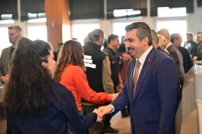 Bursada Yıldırım Belediyesi bayramlaştı