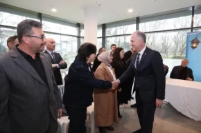 Bursa İnegölde protokol ve halk bayramlaştı