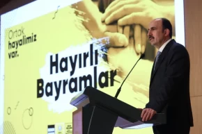 Konya Büyükşehir çalışanları bayramlaştı