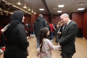 Çayırovada Başkan Çiftçi mesai arkadaşlarıyla bayramlaştı