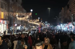 Divanyolu ışıl ışıl parlıyor