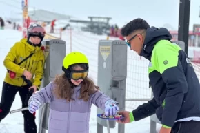 Erciyes A.Ş. bayram sevincini pistlere taşıdı