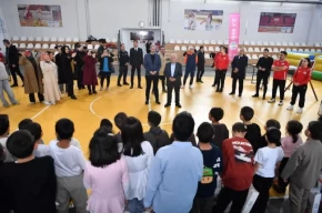 Başkan Memduh Büyükkılıç yürekleri ısıttı