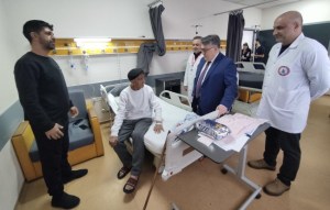 Rektör Özölçerden BEUN Hastanesine Ziyaret