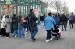 Kayseride hayvanat bahçesinde bayram yoğunluğu