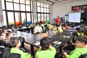 Bursa Osmangazide çocuklara afet bilinci aşılanıyor